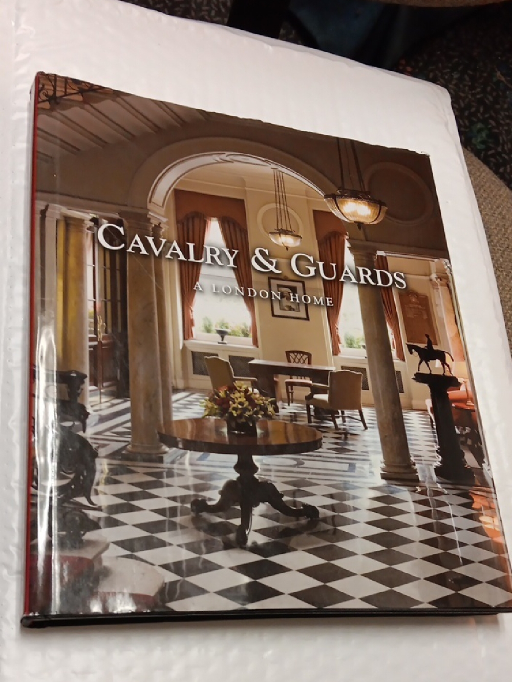 Cavalry & Guards: A London Home Hardcover Coffee Table Book - Brown & Black